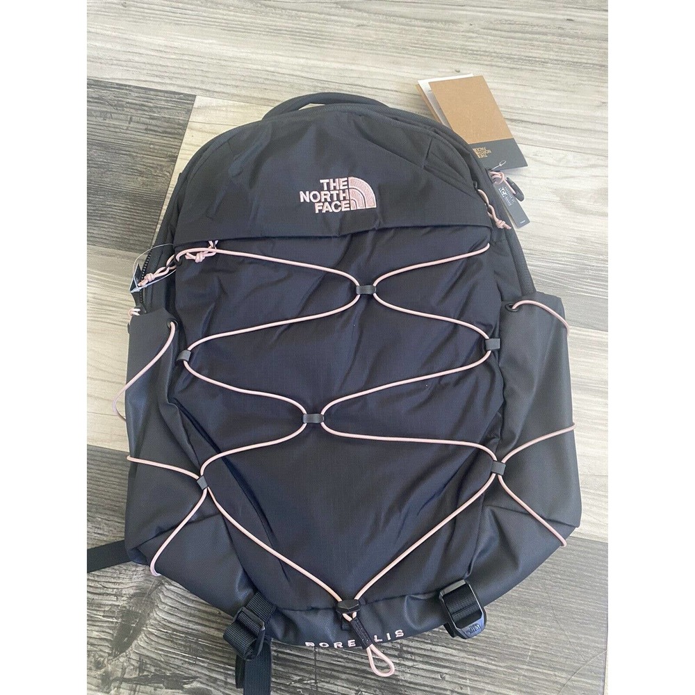 The North Face Women’s Borealis Backpack TNF Black Misty Rose - Picture 9 of 11